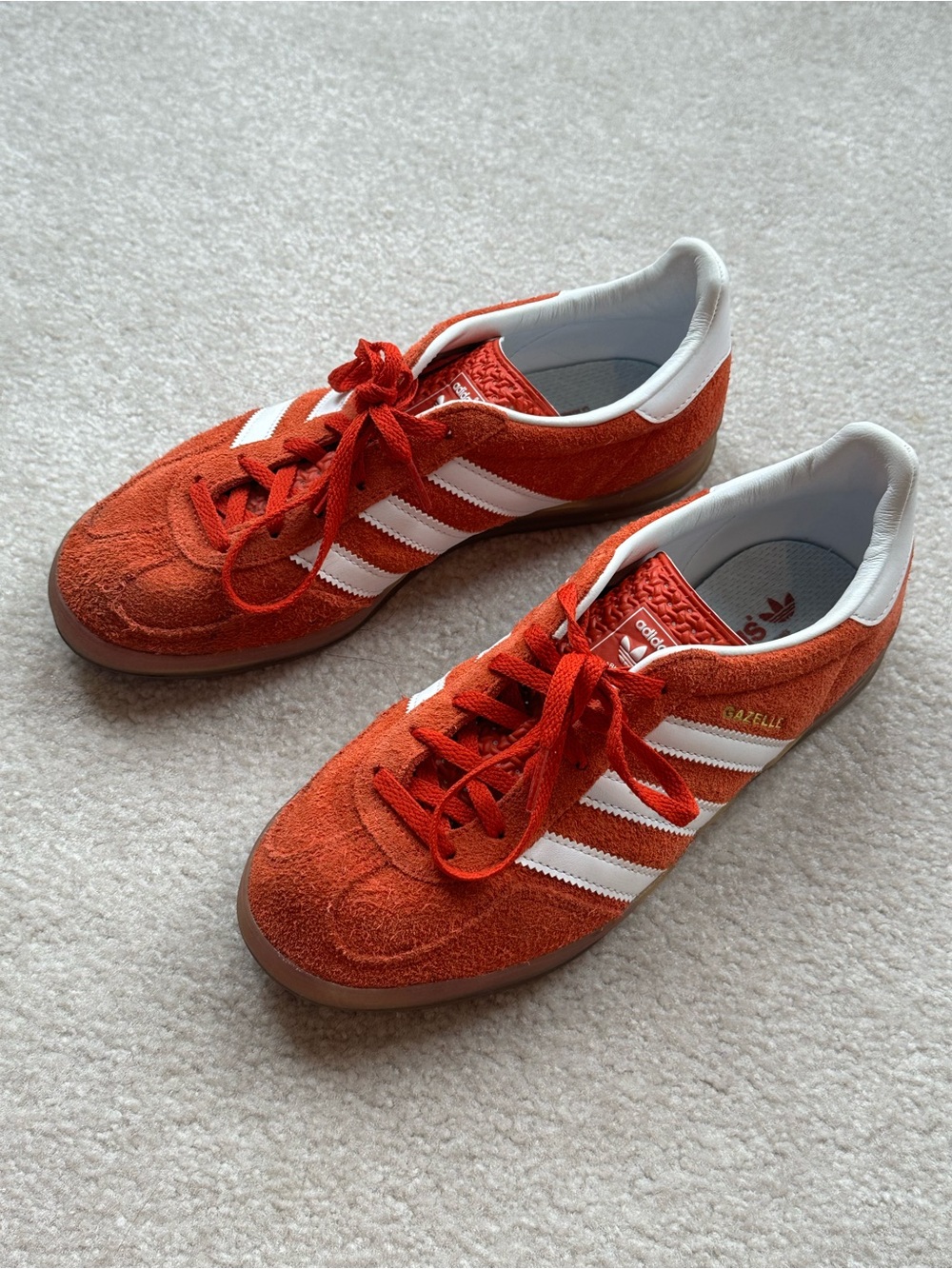 Adidas Gazelle Sneakers in Red